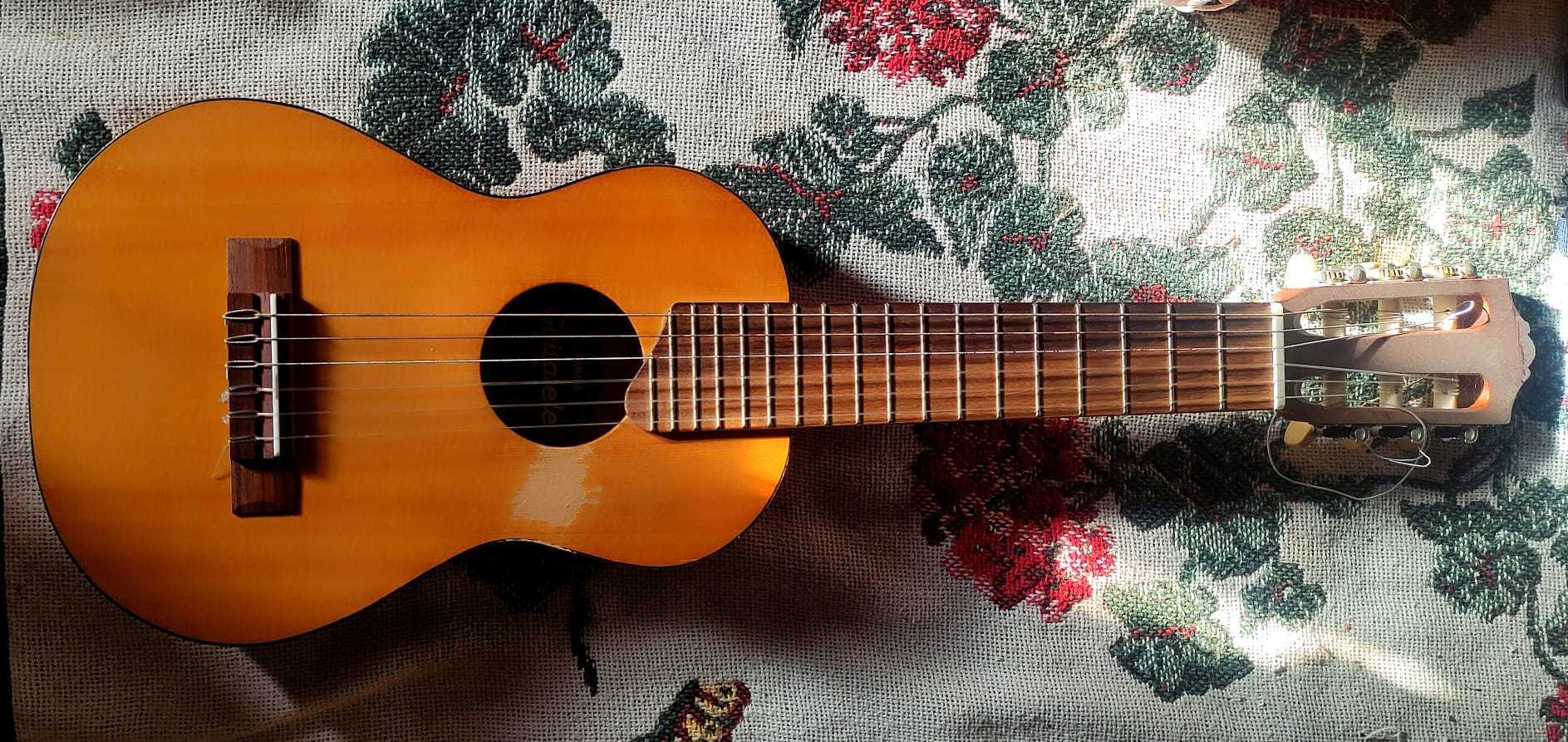 Requinto del grupo musical Tuna Rosa